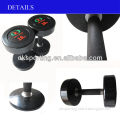 Black Rubber Hammer strength dumbells